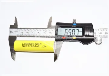 Lg He4 18650 2500mAh 3.6V Rechargeable Battery