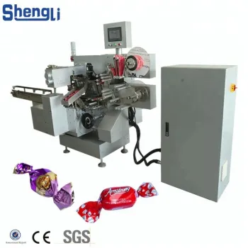 High Speed 300 PPM Horizontal Double Twist Candy Wrapping Machine