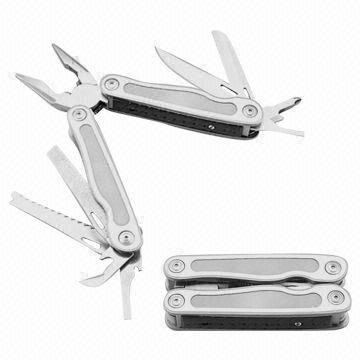 Multi-plier/Multi-tool, Made of Stainless Steel 2cr13, Aluminum and Plastic