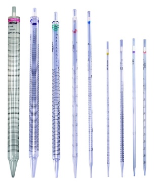 AELAB Manufactory - Colorful Plastic Sterile Disposable Serological Pipettes: 1mL - 50mL
