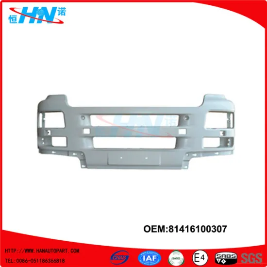 White Front Bumper 81416100307 TGA Truck Body Parts