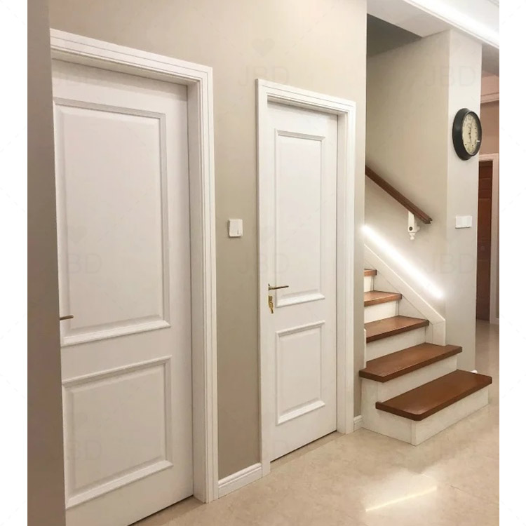 Hot selling White Solid Wooden Door
