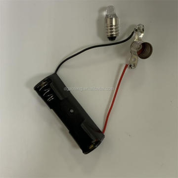 برغي المنفذ E10 LED LED 0.9V إلى 1.5 فولت