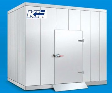 cold storage room for meats