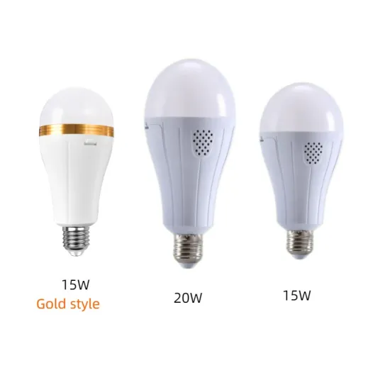 Smart Rechargeable LED Light Bulbs: 20W & 15W Emergency Lighting Solutions for Your Home