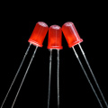 5mm rote Durchgangsloch-LED 620nm 45 Grad