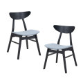Modern Soft Upholstered Kitchen Side Chairs