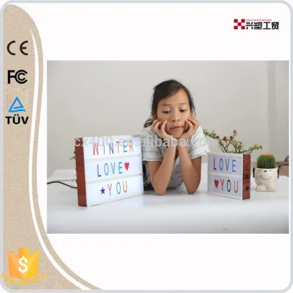 a little lovely led light box