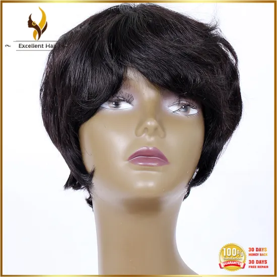 China supplier virgin brazilian human hair short bob lace front wig