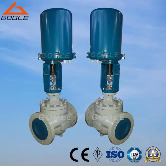 Electric  Control  Valve  with  Globe  Type    Single Seat