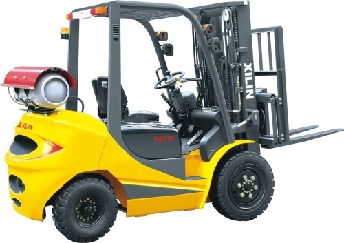 Lpg Dual Fuel Forklift Truck 