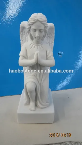 Cemetery angel statues