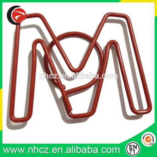 Letter M Shaped Paper Clips