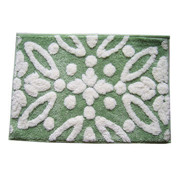 Bath mats sets, TPR or latex SEBS backing, customized designs are accepted