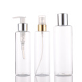 wholesale clear color customized lotion pump disc top cap pet shampoo bottle 150 ml 250ml