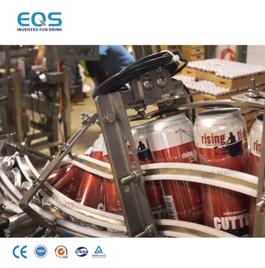 Automatic 1000 to 2000 CPH 12-1 Small Can Filling Machine