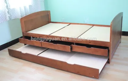 single bed with trundle bed,king single size bed with trandle bed,Australian size bed
