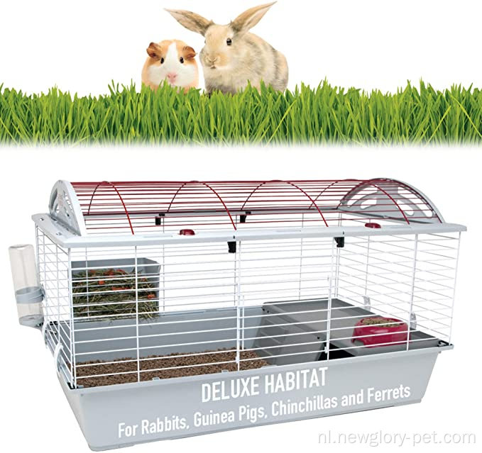 Luxe habitat voor konijn