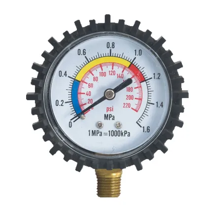 Automobile Tire Pressure Gauge: Metal Tire Pressure Detector