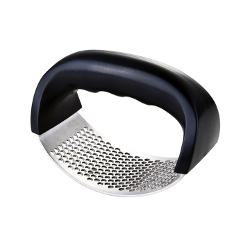 Round-Shaped Stainless Steel Garlic Press and Kitchen Gadget Tools