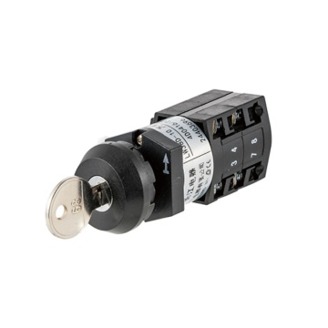 10A Rotary Cam Switch with Key