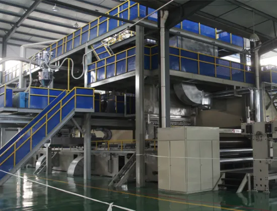 Melt blown nonwoven production equipment