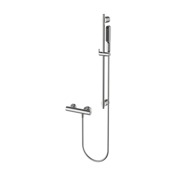 Douche en acier inoxydable Ferro avec glissière