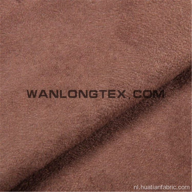 Faux Suede Stof Bonded Berber Fleece voor kledingstuk