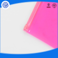 Bolsa de PVC plástico de plástico ziplock translúcido
