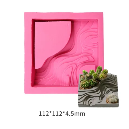DIY Cement, Resin, and Silicone Mold Kits for Vases, Plant Pots, and Flower Containers