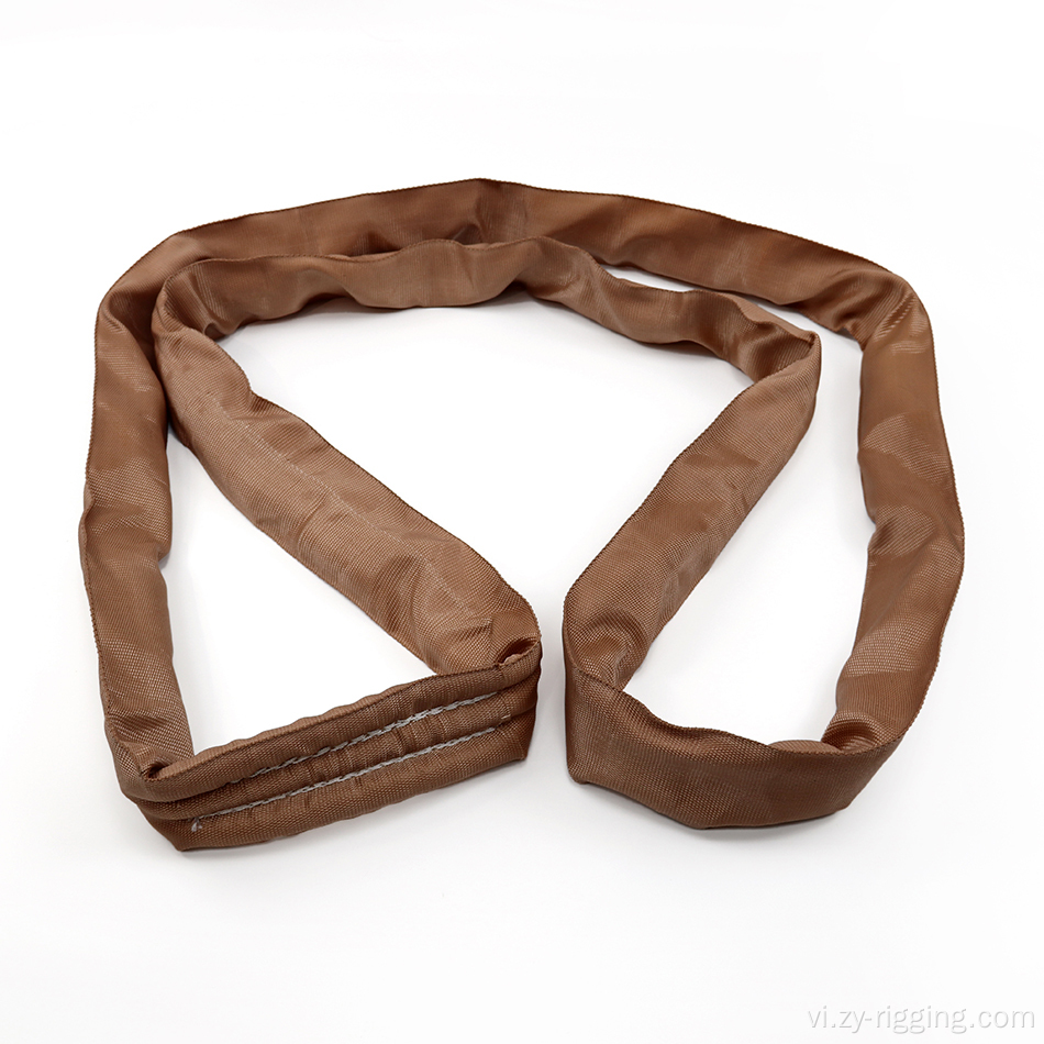 2022 Sling Polyester màu nâu tùy chỉnh Sling vô tận Sling