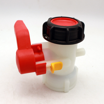DN40 Rouge Couleur IBC Butterfly Valve