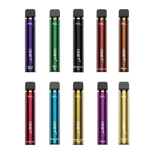 Iget xxl Vape desechable 1800 bocanadas