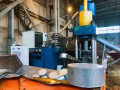 Tournants en aluminium Particules Grans Briqueter Machine