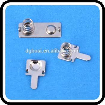 High qulity precision leaf spring battery holder contacts aaa factory with ISO:9001;2008