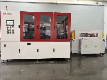 Auto Corner-edge Cutting Sealing Shrinking Packaging Machine