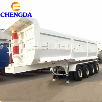 New 80Ton Drop Down Side Wall Dump Trailers