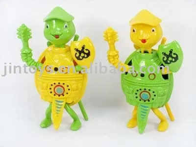 Plastic Toy Animal, Wind-up Tortoise with 2 Color for Choice