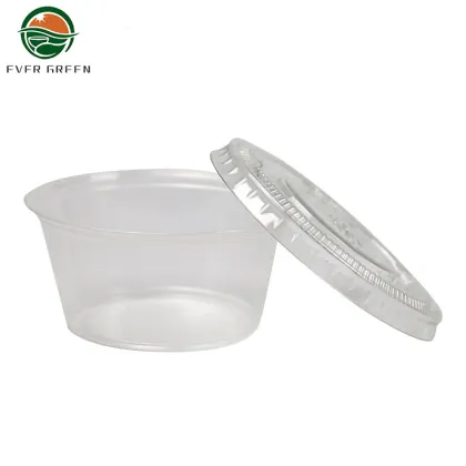 Disposable Food Sauce Cup Small Plastic Food Container