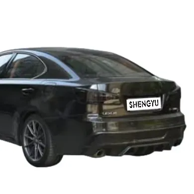 Front Body Kit with Bumper, Grille, Lip, and Lamps for Lexus IS 2006-2012 to 2021 Upgrade
