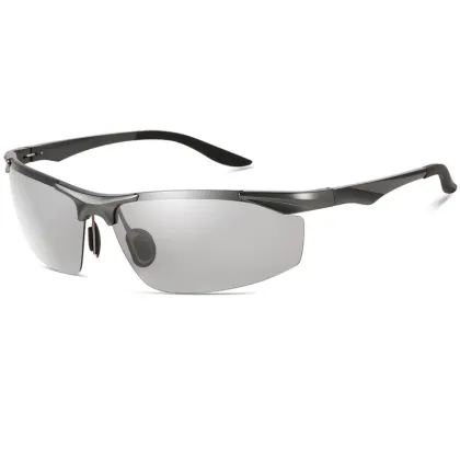 High Quality Polarized Mirror Black TAC Cycling Sunglasses UV400