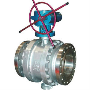 Pneumatic Flange Trunnion -mounted Ball Valve