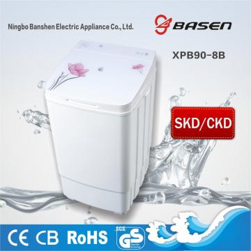 Glass Cover 9KG Single Tub CKD Washer