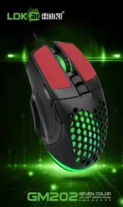 D GM202 RGB Wired Gaming Mouse