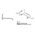 스테인리스 목욕탕 샤워 실 손잡이