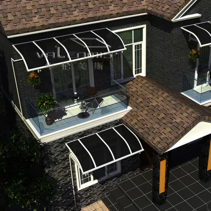 2015 decorative aluminum rain-proof shed for sales