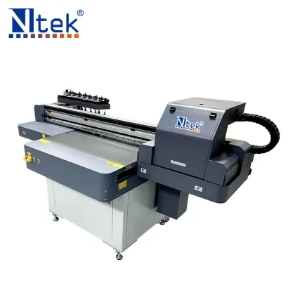 6090 UV Inkjet Flatbed Printer - UV Rotary Flatbed Printer
