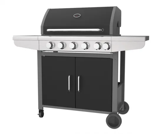 Five Burner With Side Burner Gas BBQ Grill