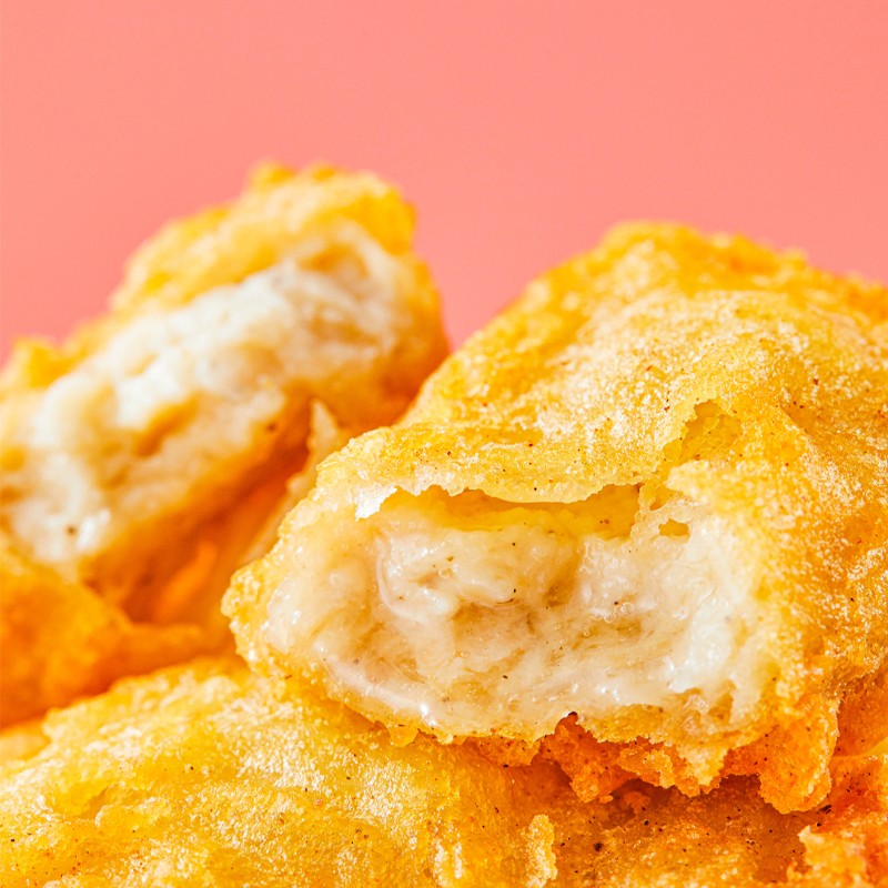 Frozen semi-finished fried chicken chunks