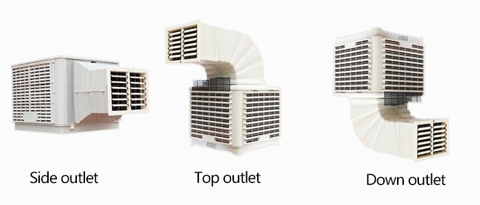 evaporative air ventilator